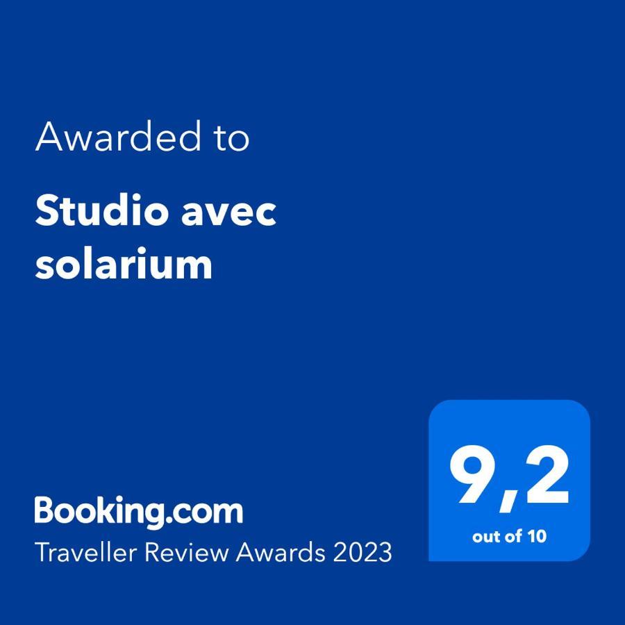 Studio Avec Solarium Bourg-Saint-Maurice Buitenkant foto